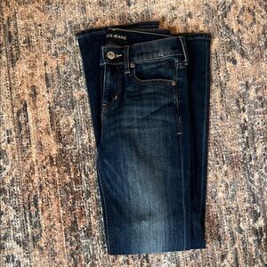 Express Dark Blue Women's Boot Cut Jeans